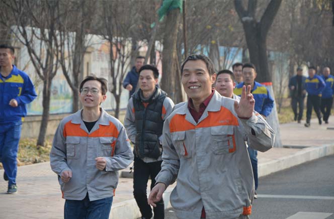 安迈瑞克2019年度冬季长跑比赛圆满成功